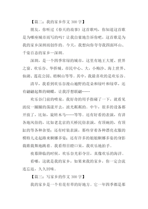 写家乡的作文300字.docx