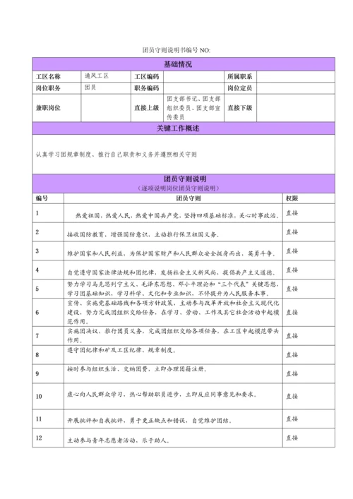 团支部的岗位基础职责与义务.docx