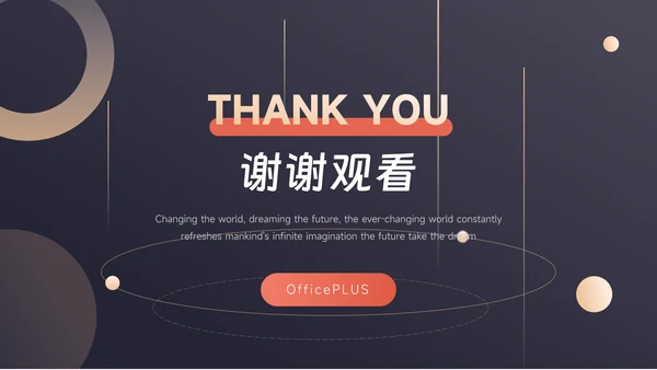 红金暗色质感商业计划书PPT模板