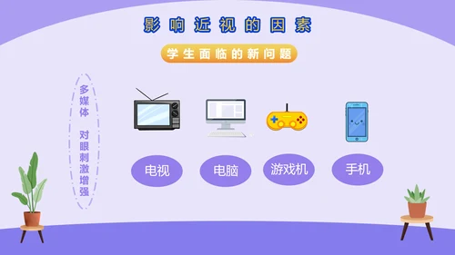 爱眼护眼预防近视宣传PPT模板