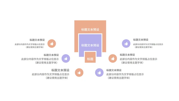 紫色简约风个人岗位竞聘PPT模板