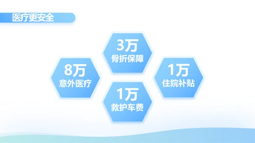 蓝色简约大方保险公司签约仪式总结动态PPT