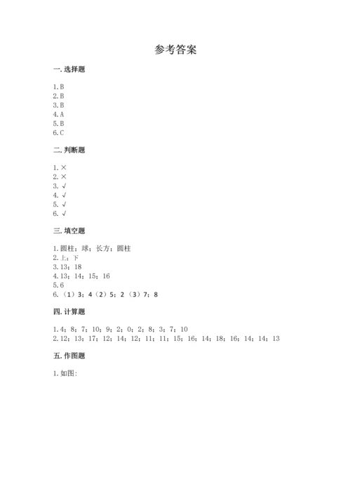 人教版一年级上册数学期末测试卷附完整答案【夺冠】.docx