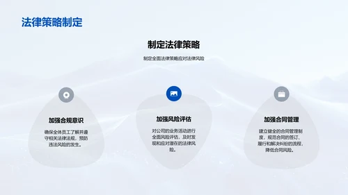 法务工作半年报告PPT模板