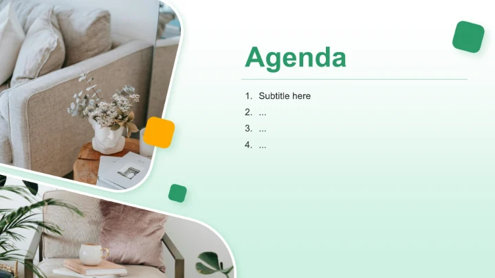 绿色商务风精美画册设计产品宣传与展示PPT主题