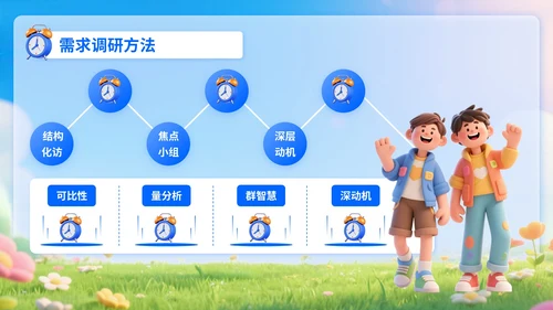 深蓝色3D风职场新人入职培训PPT模板