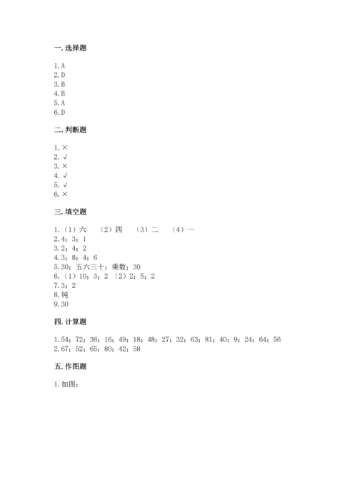 人教版数学二年级上册期末测试卷及答案【考点梳理】.docx