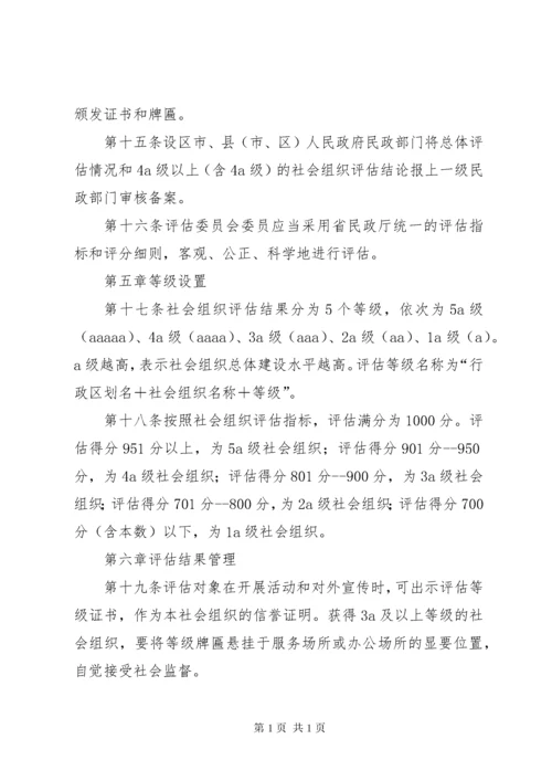 XX市社会组织评估实施办法5篇.docx