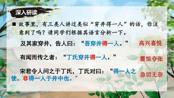24 寓言四则《穿井得一人》课件