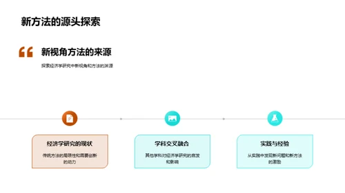 探索经济学新视角