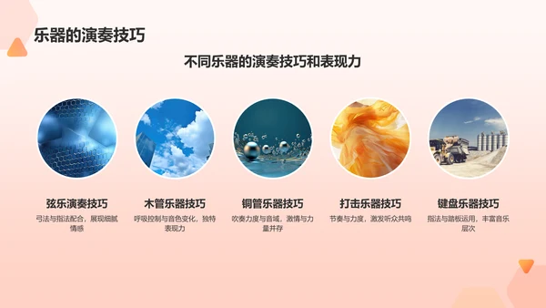 红色商务音乐会PPT模板