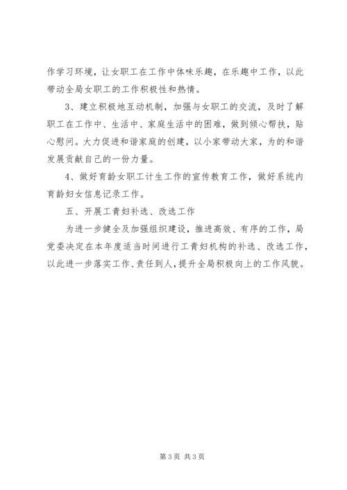 财政局党支部及工青妇工作方案.docx