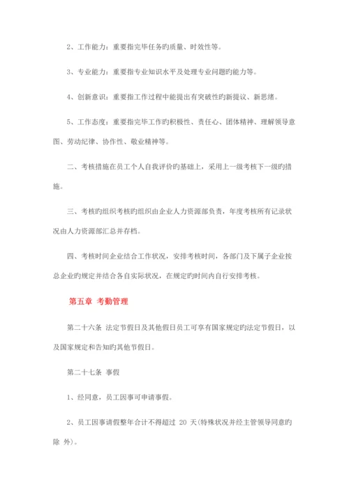 公司人力资源管理制度(范本).docx