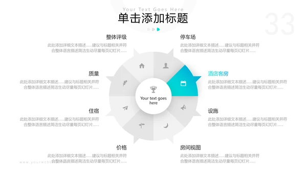 欧美风三亚旅行旅程社旅游宣传PPT