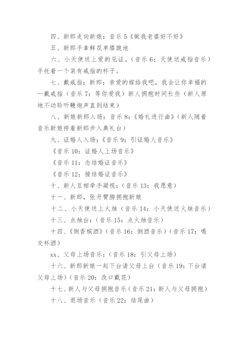 新婚典礼主持词.docx