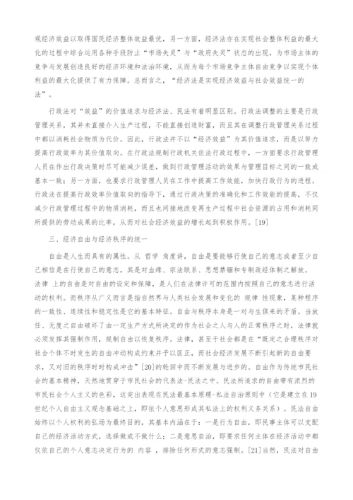 试论经济法的价值.docx