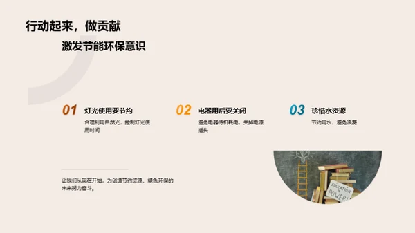 节能生活，美好地球
