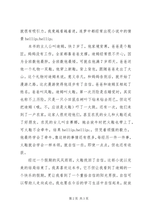 火鞋与风鞋读后感.docx