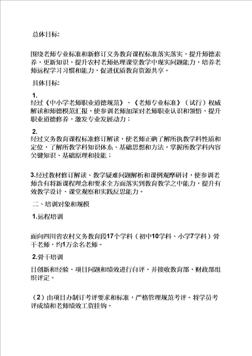 2021年网络作文之教师网络培训专题方案