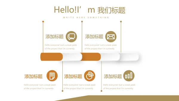 手绘面包烘焙动态PPT