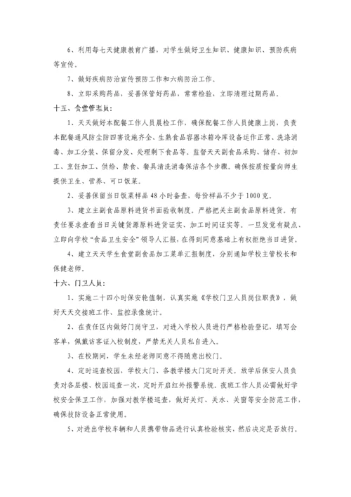校园安全防范岗位基础职责.docx