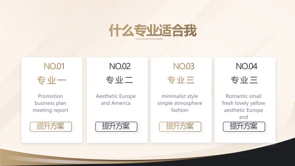 金色简约金融投资理财行业通用PPT动态模板