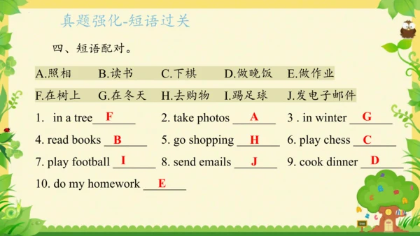 Module 8（复习课件）-2023-2024学年六年级英语上册期末核心考点集训（外研版三起)（共