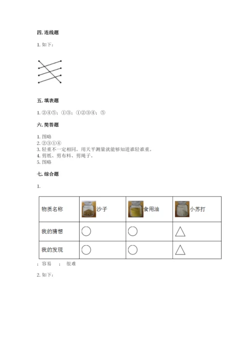 教科版小学科学一年级下册期末测试卷附参考答案【研优卷】.docx