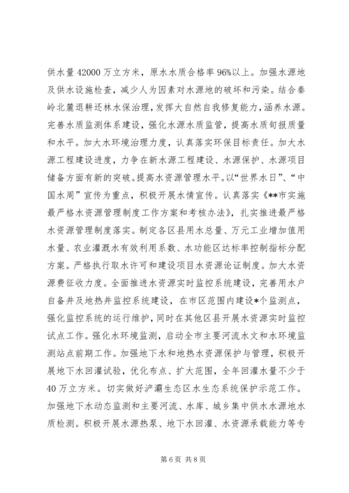 市水务局年度工作计划.docx