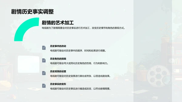 电视剧中的历史学习PPT模板