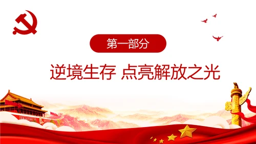 党的领导下的金融发展历程通用PPT党课课件