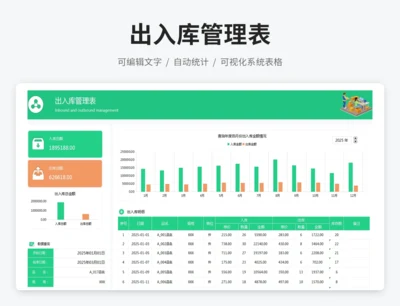 出入库管理表
