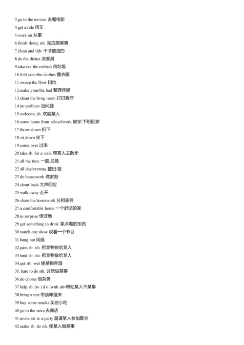 人教版八年级英语下册单词-短语-句型和语法总结.docx