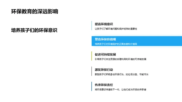 环保教育：亲子同行