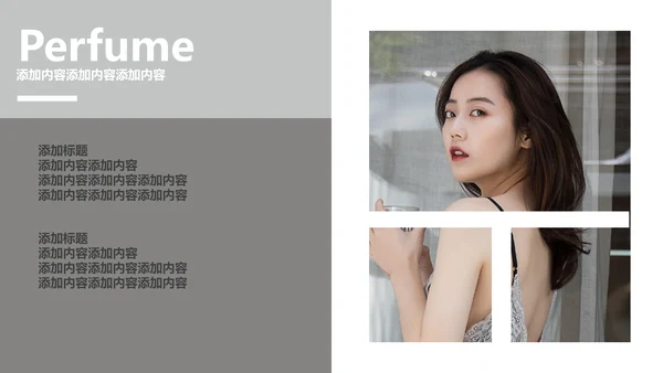 时尚大牌杂志风美妆产品发布通用PPT模板