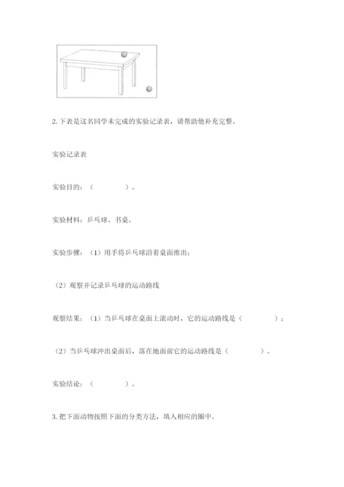 教科版三年级下册科学期末测试卷word版.docx