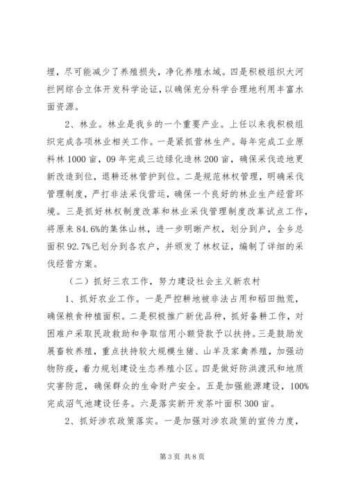 乡长任期经济责任述职报告.docx