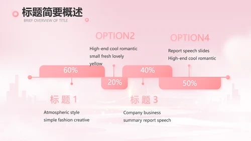 粉色唯美护士长述职报告动态PPT