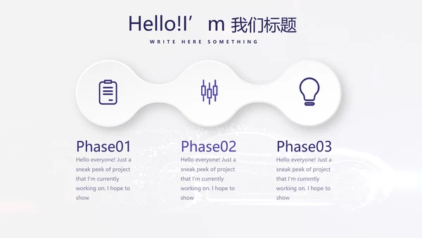 大气创意智能汽车宣传动态PPT