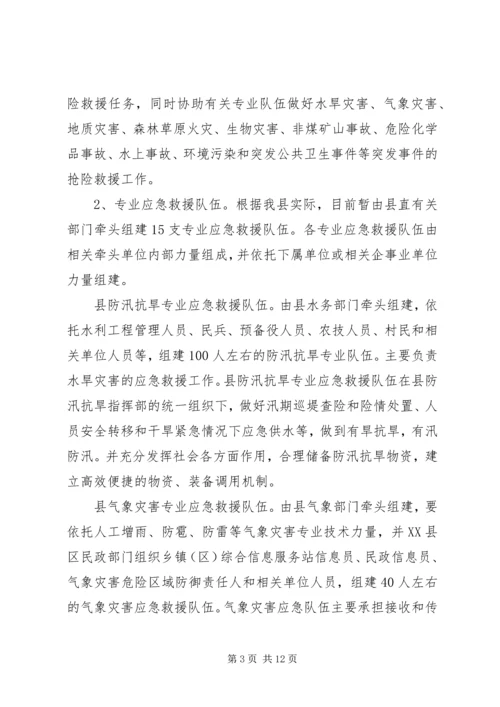 全县应急救援工作意见.docx