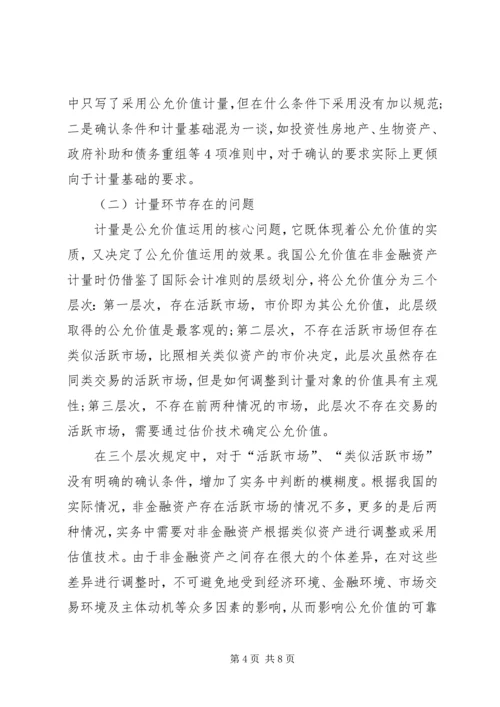 公允价值在非金融资产的作用探索.docx