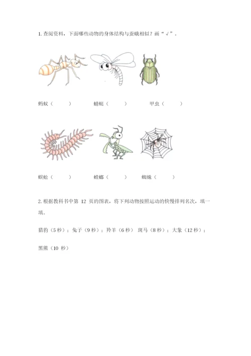 教科版科学三年级下册 期末测试卷【必考】.docx