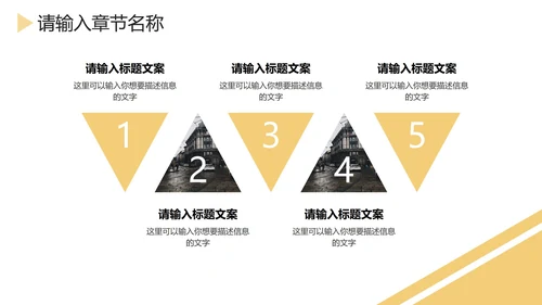大理石底纹金框简约PPT模板