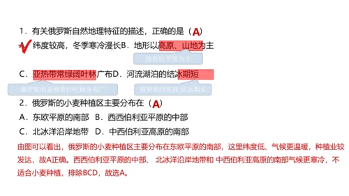 第七章 我们邻近的地区和国家（2）（串讲课件67张）-七年级地理下学期期末考点大串讲（人教版）