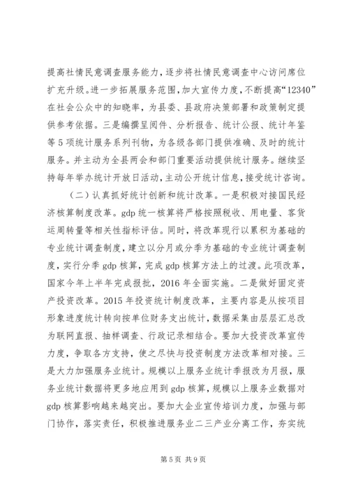 统计局半年工作总结及下半年工作计划精编.docx