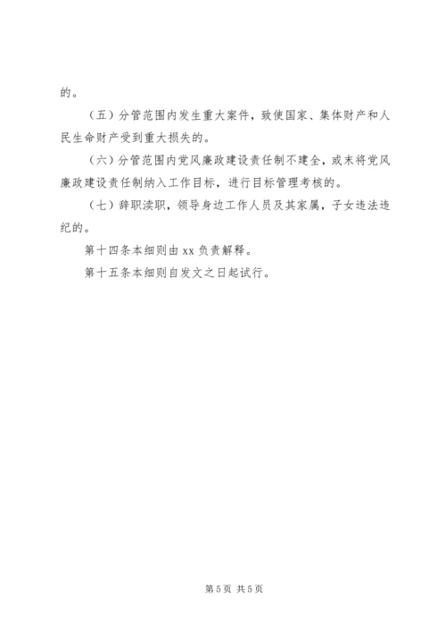 水利部党组关于实行党风廉政建设责任制实施办法_1 (2).docx