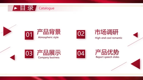 高端公司品牌产品介绍策划方案工作总结PPT