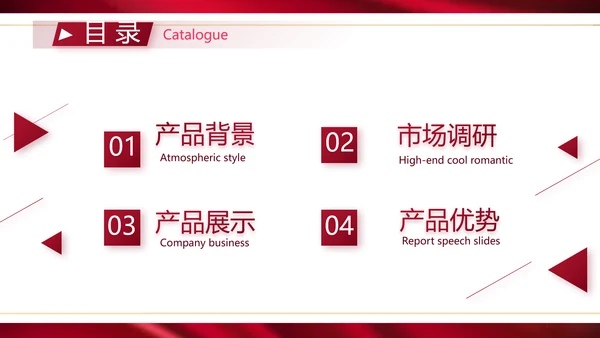 高端公司品牌产品介绍策划方案工作总结PPT