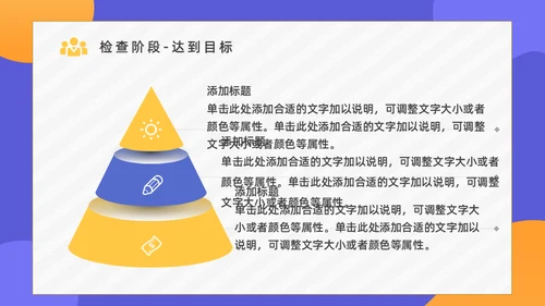 PDCA循环管理项目总结汇报通用PPT模板
