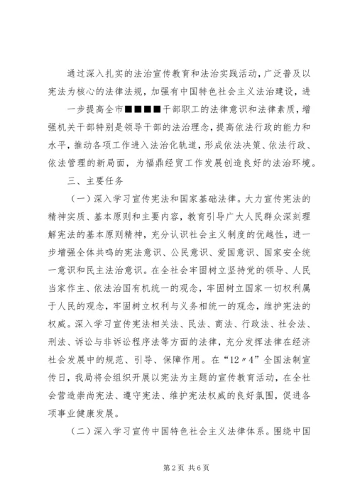 检验检疫局关于开展法制宣传教育的第六个五年规划 (5).docx